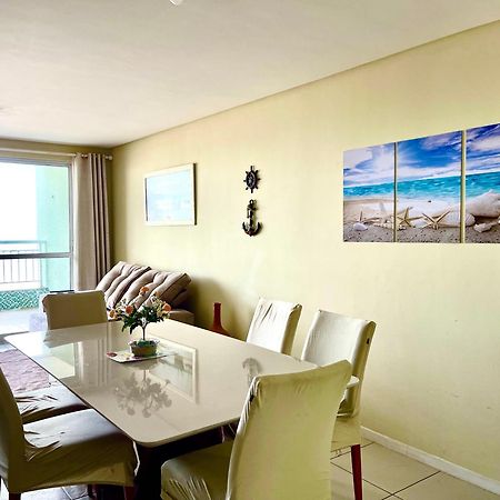 Apartamento Vista Total Do Mar Uma Cobertura A 400M Do Beach Park No Porto Das Dunas Aquiraz Condominio Terramaris Piscina Ampla Parque Infantil Sauna Estacionamento Privado المظهر الخارجي الصورة