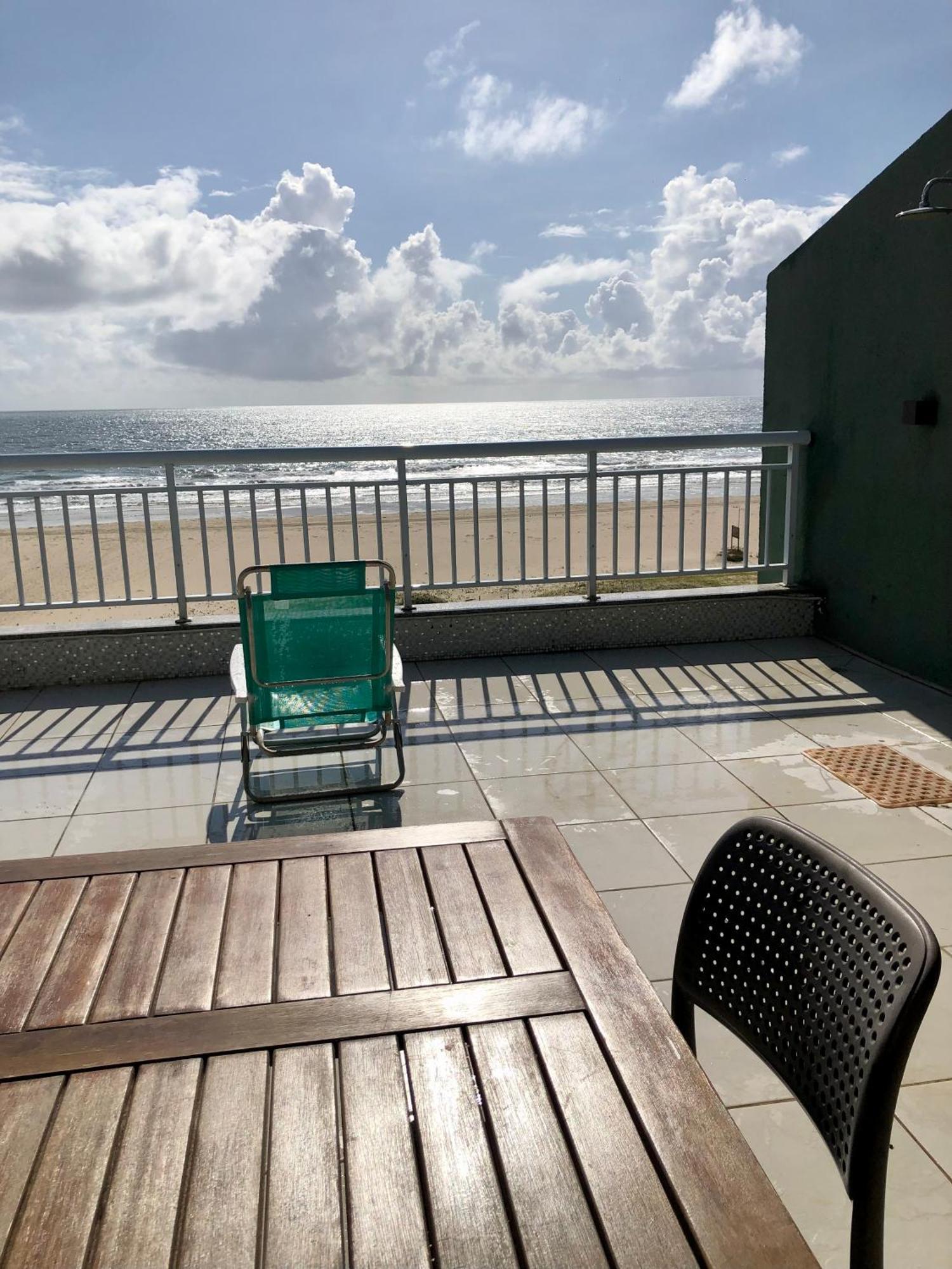Apartamento Vista Total Do Mar Uma Cobertura A 400M Do Beach Park No Porto Das Dunas Aquiraz Condominio Terramaris Piscina Ampla Parque Infantil Sauna Estacionamento Privado المظهر الخارجي الصورة