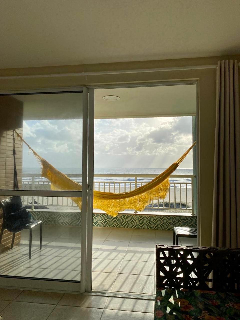 Apartamento Vista Total Do Mar Uma Cobertura A 400M Do Beach Park No Porto Das Dunas Aquiraz Condominio Terramaris Piscina Ampla Parque Infantil Sauna Estacionamento Privado المظهر الخارجي الصورة