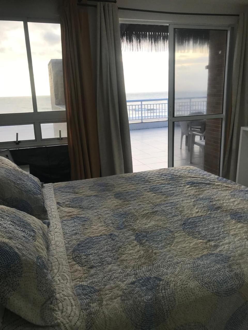 Apartamento Vista Total Do Mar Uma Cobertura A 400M Do Beach Park No Porto Das Dunas Aquiraz Condominio Terramaris Piscina Ampla Parque Infantil Sauna Estacionamento Privado المظهر الخارجي الصورة